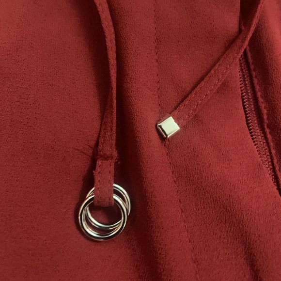 Brick colored H&M highwaisted pants - Picture 2 of 5